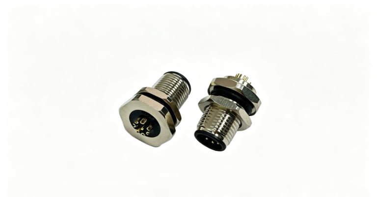 M12 A-Coded Connector Pinout: 3-Pin, 4-Pin, and 5-Pin Wiring Explained