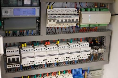 Building automation system with industrial connectivity modules