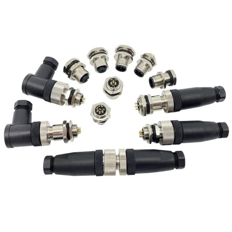 M12 Connector Coding Explained: A-Coded, D-Coded, X-Coded and More