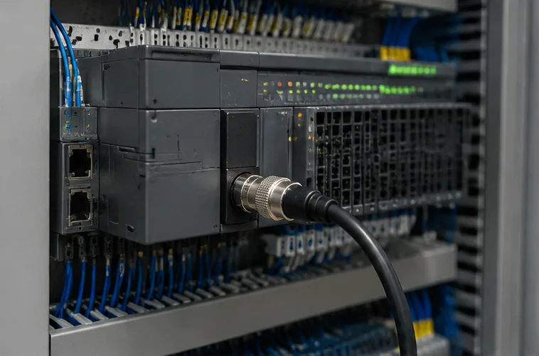 M12 4-Pin Connector in Factory Automation