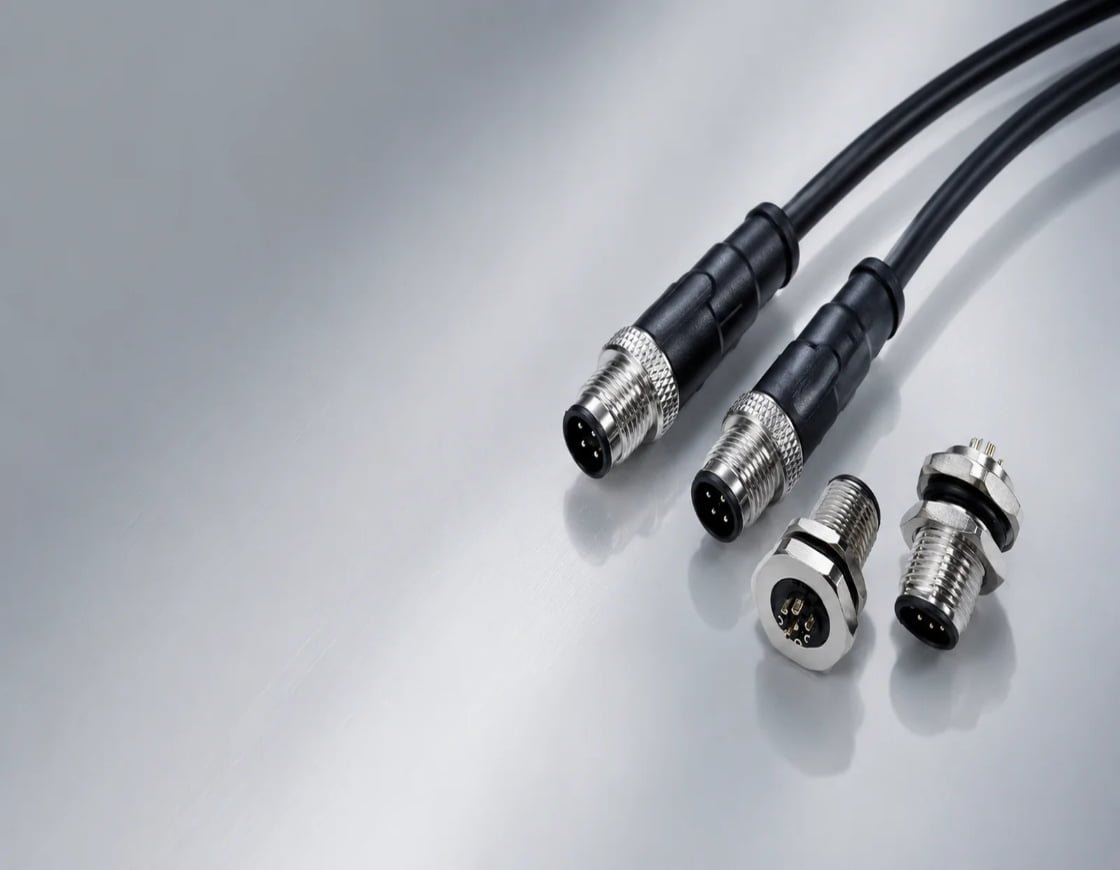 M12 4-Pin Connector - NITAI Industrial Connector