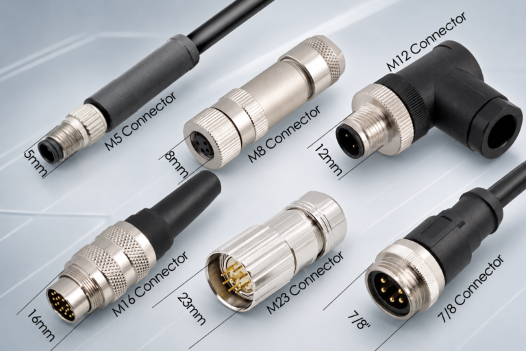 What Are the Main Types of Industrial Waterproof Connectors?