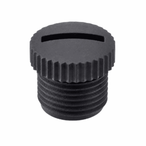 M12 Slotted Plastic Dust Cover – External Thread
