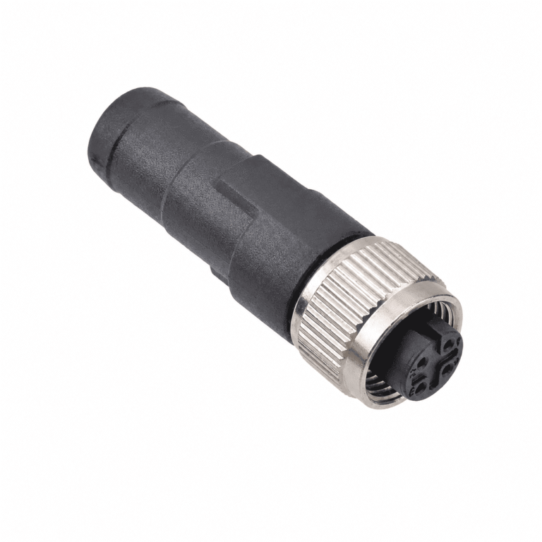 M12 Signal Type Female Terminal Resistor Plug – 120Ω