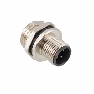 M12 Signal Type Front Mount Male Socket – Solder M16×1.5 / PG9