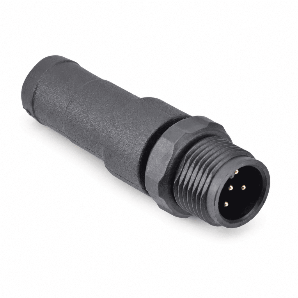 M12 Signal Type Male Plastic Terminal Resistor Plug – 120Ω