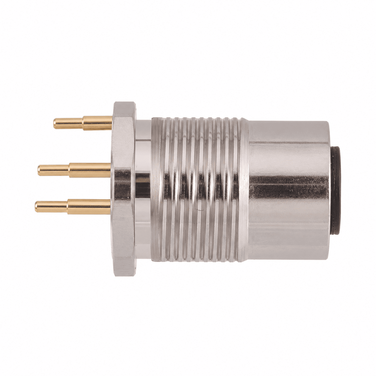 M12 Signal Type Back Mount Female Grounded Socket – PCB M16×1.5 / PG9