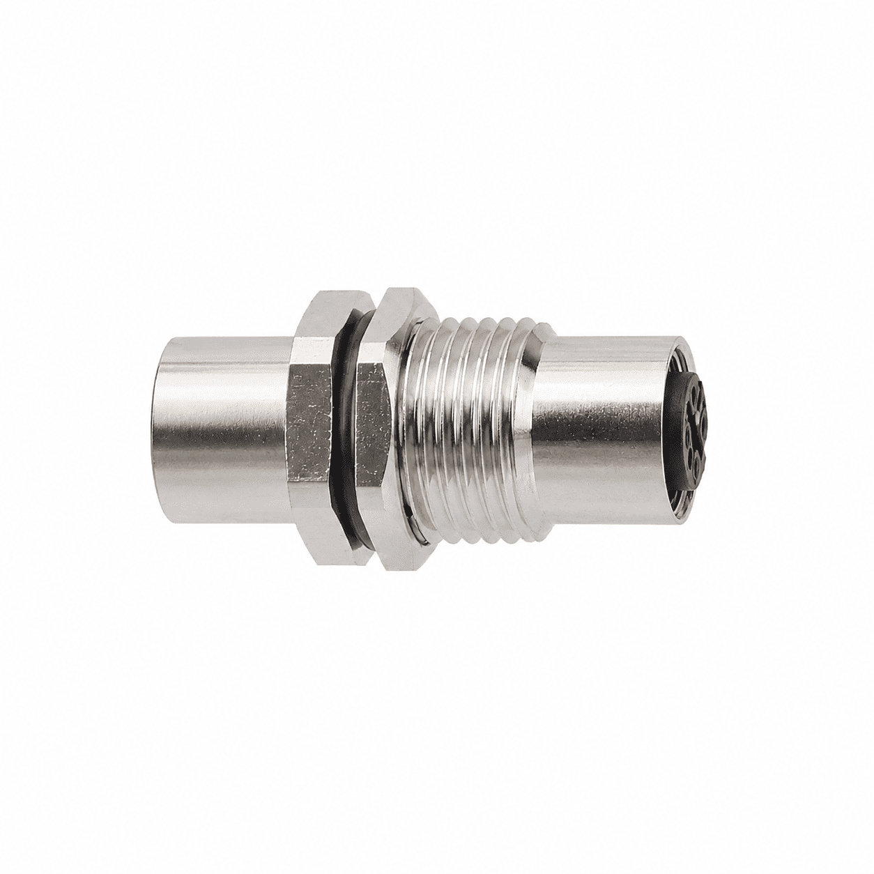 M12 Signal Type I-Type Female to Female Metal Adapter