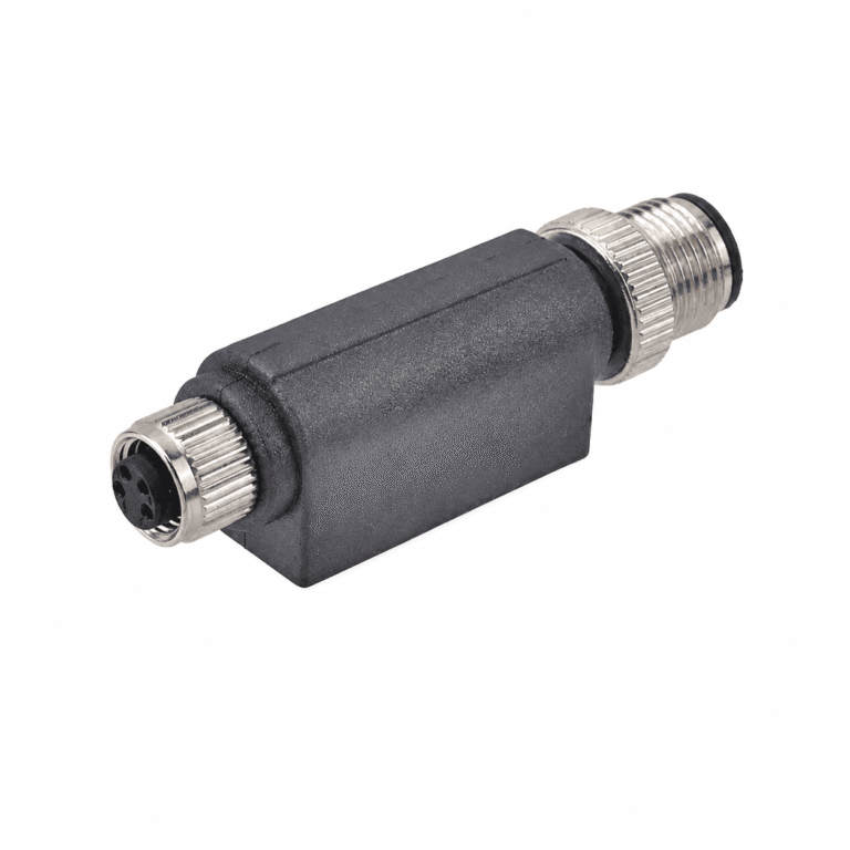 M12 Signal Type I-Type M12 Male to M8 Female Plastic Adapter