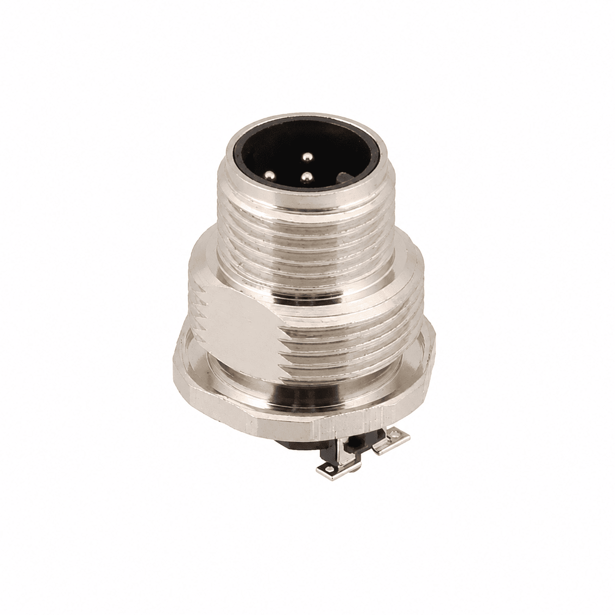 M12 Signal Type Male SMD Socket