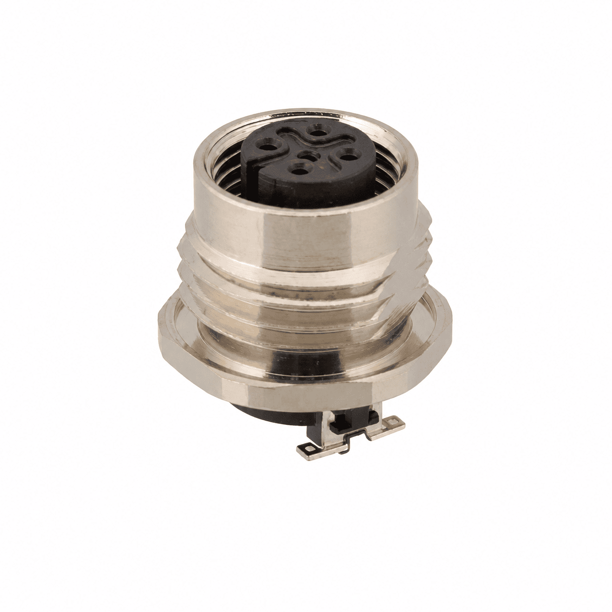 M12 Signal Type Female SMD Socket