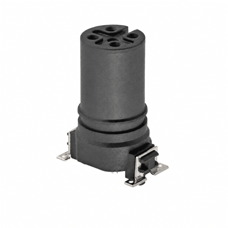 M12 Signal Type Female SMD Socket
