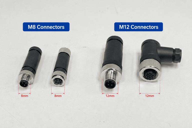 M8 vs M12 Connectors: How to Choose the Right Size for Your Automation Project