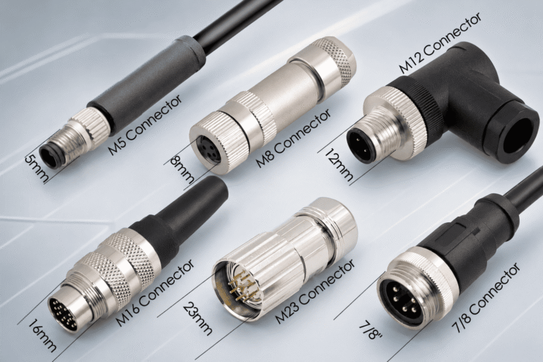 What Are the Main Types of Industrial Waterproof Connectors?