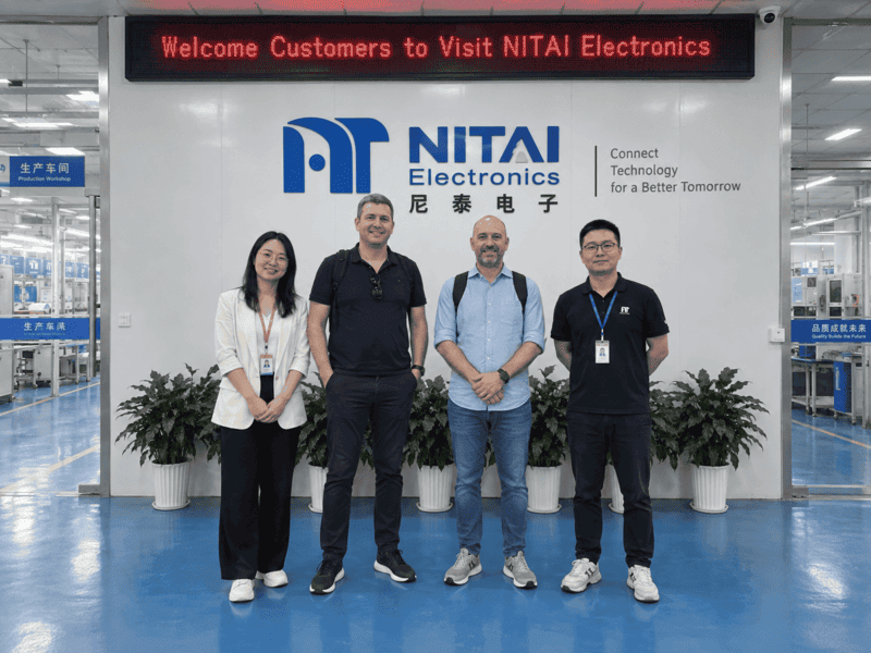 Customer project photo for the Germany automation sensor project at NITAI