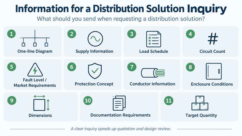 Eight-step industrial distribution box selection workflow