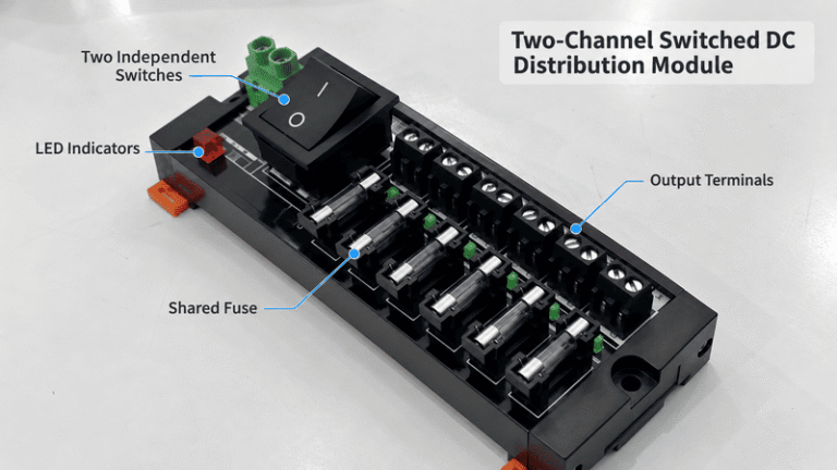 What Is a DC Power Distribution Module? Wiring, Protection, and Selection