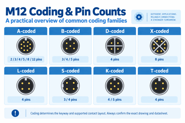 How Many Pins Are on an M12 Connector?