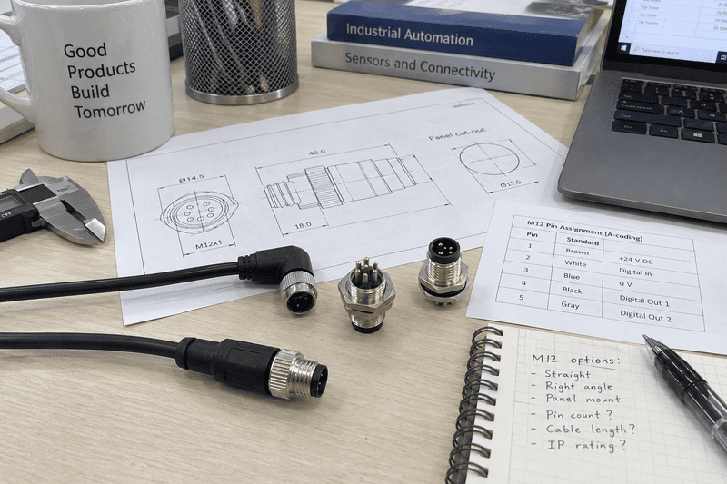 M12 connector manufacturers and industrial connector product families