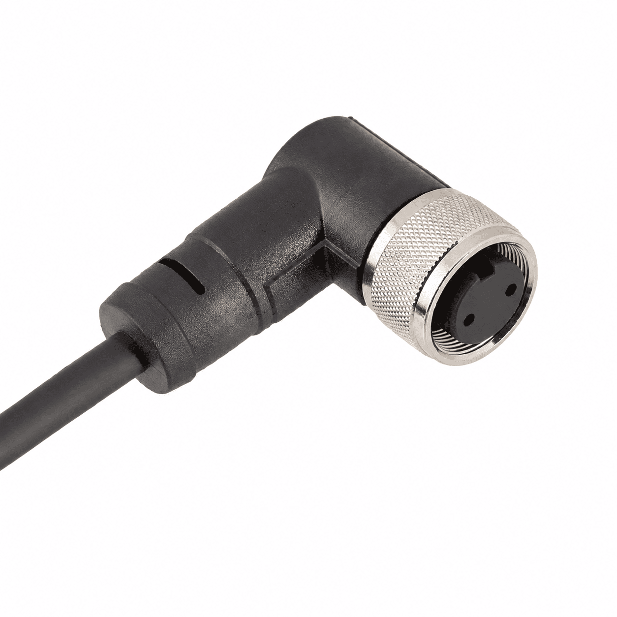 M16 Signal Type Angled Female Overmolded Plug