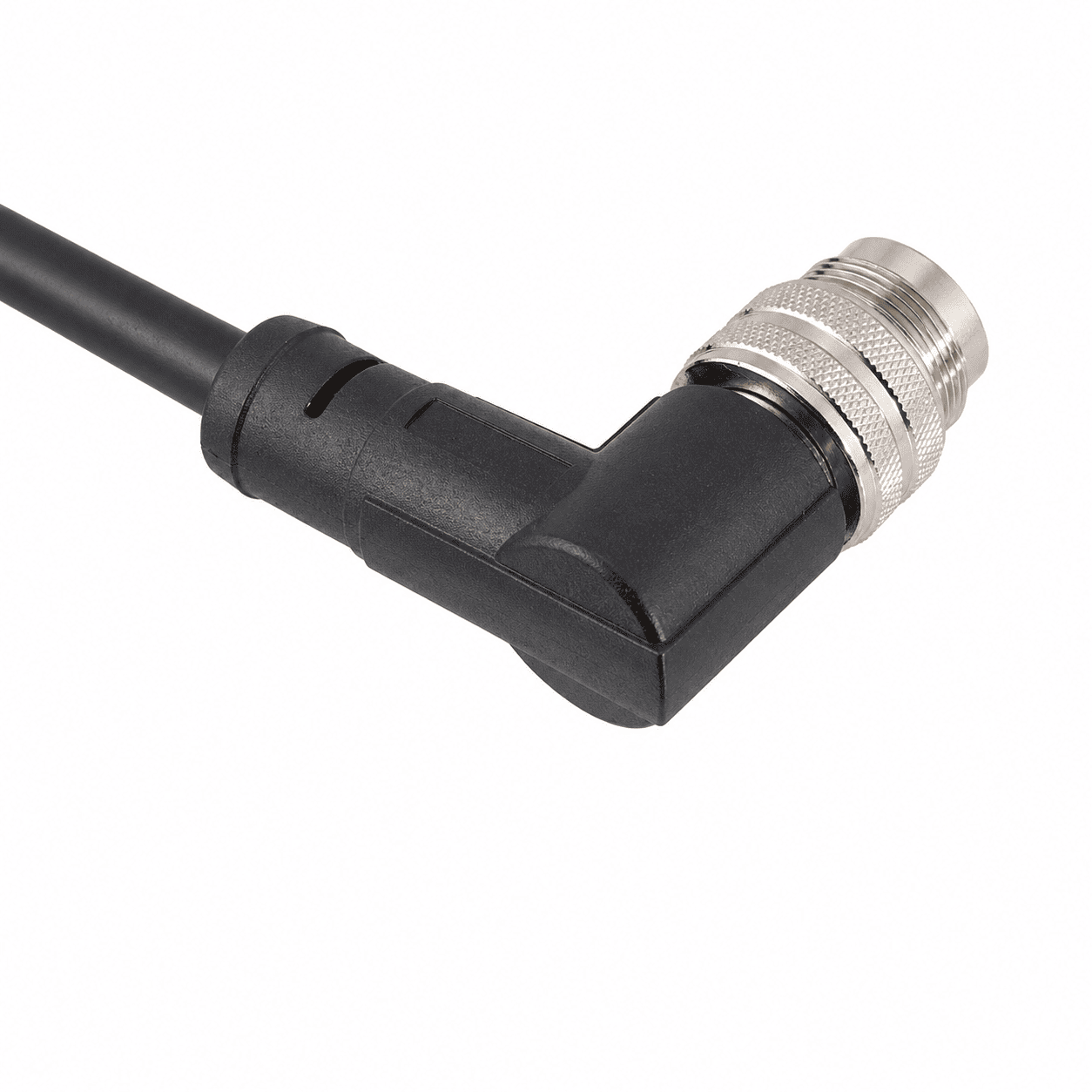 M16 Signal Type Angled Male Overmolded Plug
