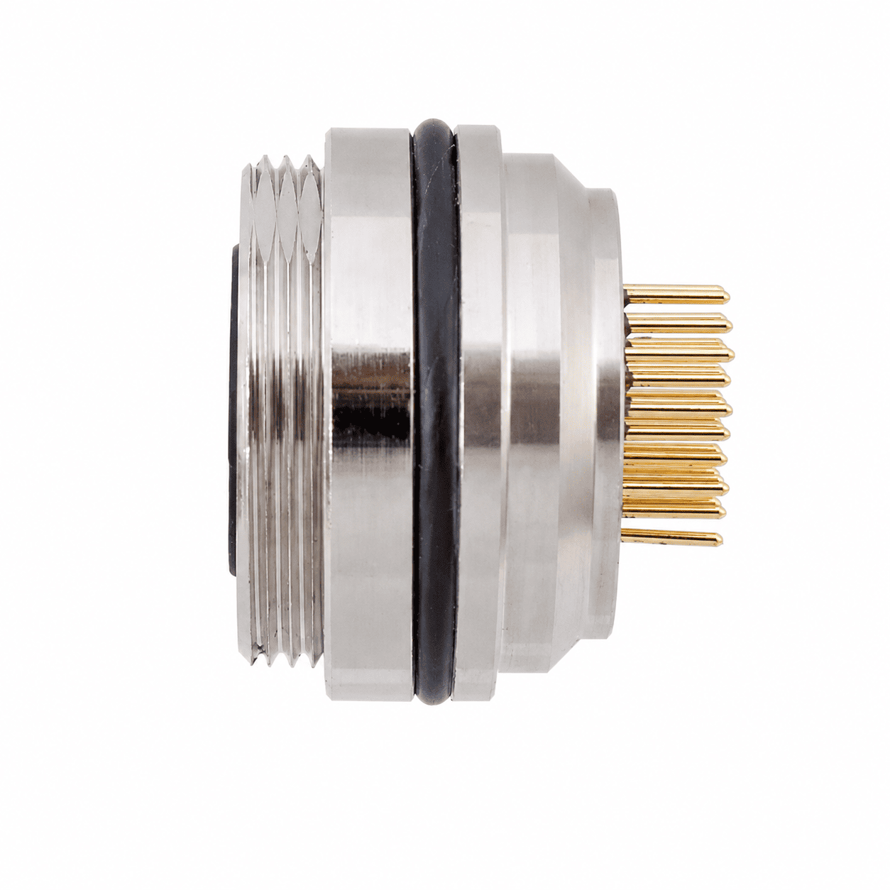 M16 Signal Type Back Mount Female Socket – PCB M18×0.75