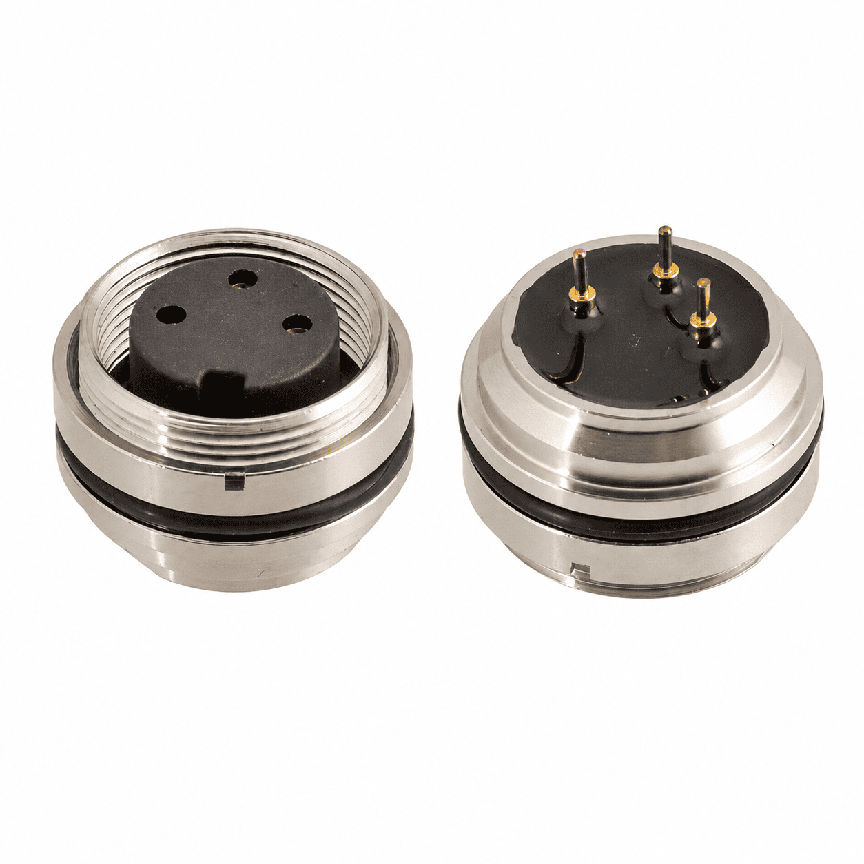 M16 Signal Type Back Mount Female Socket – PCB M18×0.75