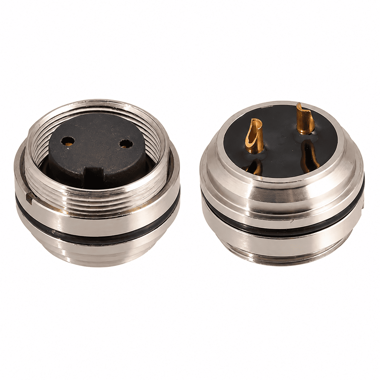 M16 Signal Type Back Mount Female Socket – Solder M18×0.75