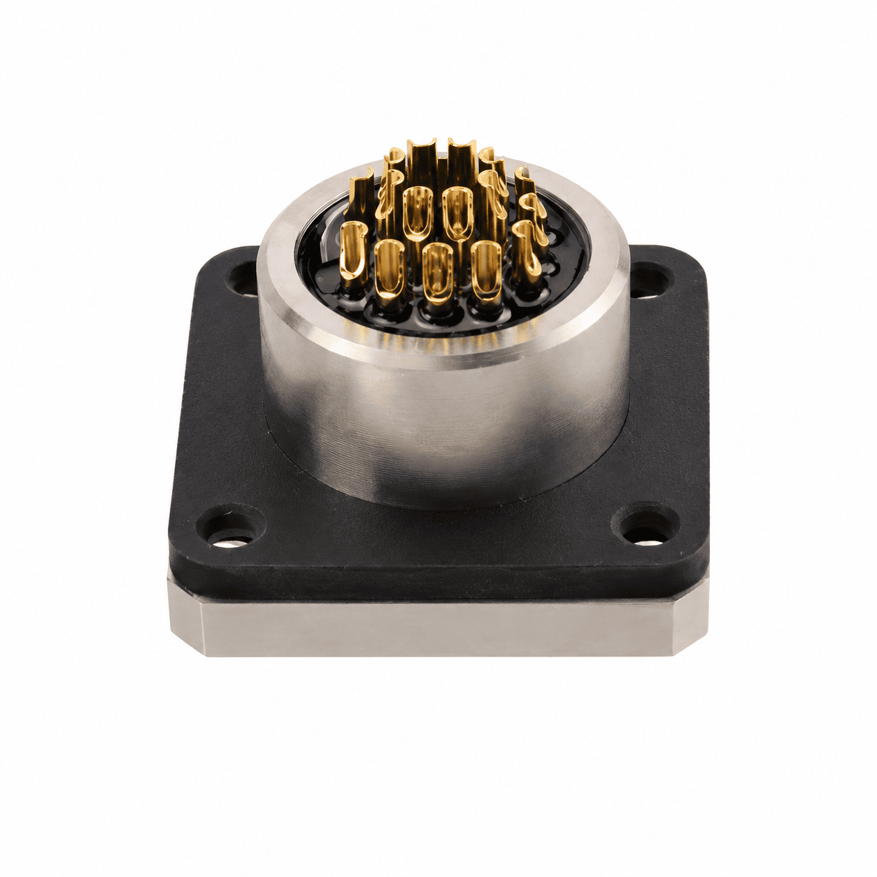 M16 Signal Type Female Square Socket – Solder 20×20