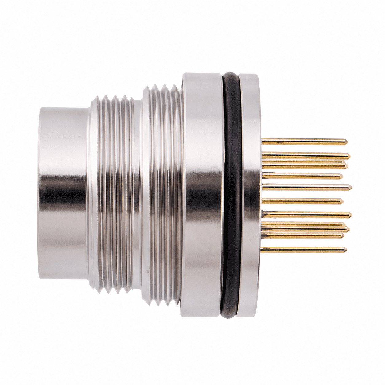 M16 Signal Type Back Mount Male Socket – PCB M18×0.75