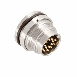 M16 Signal Type Back Mount Male Socket – Solder M18×0.75