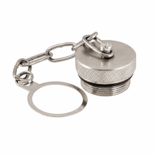 M16 Metal Dust Cover – External Thread with Metal Chain