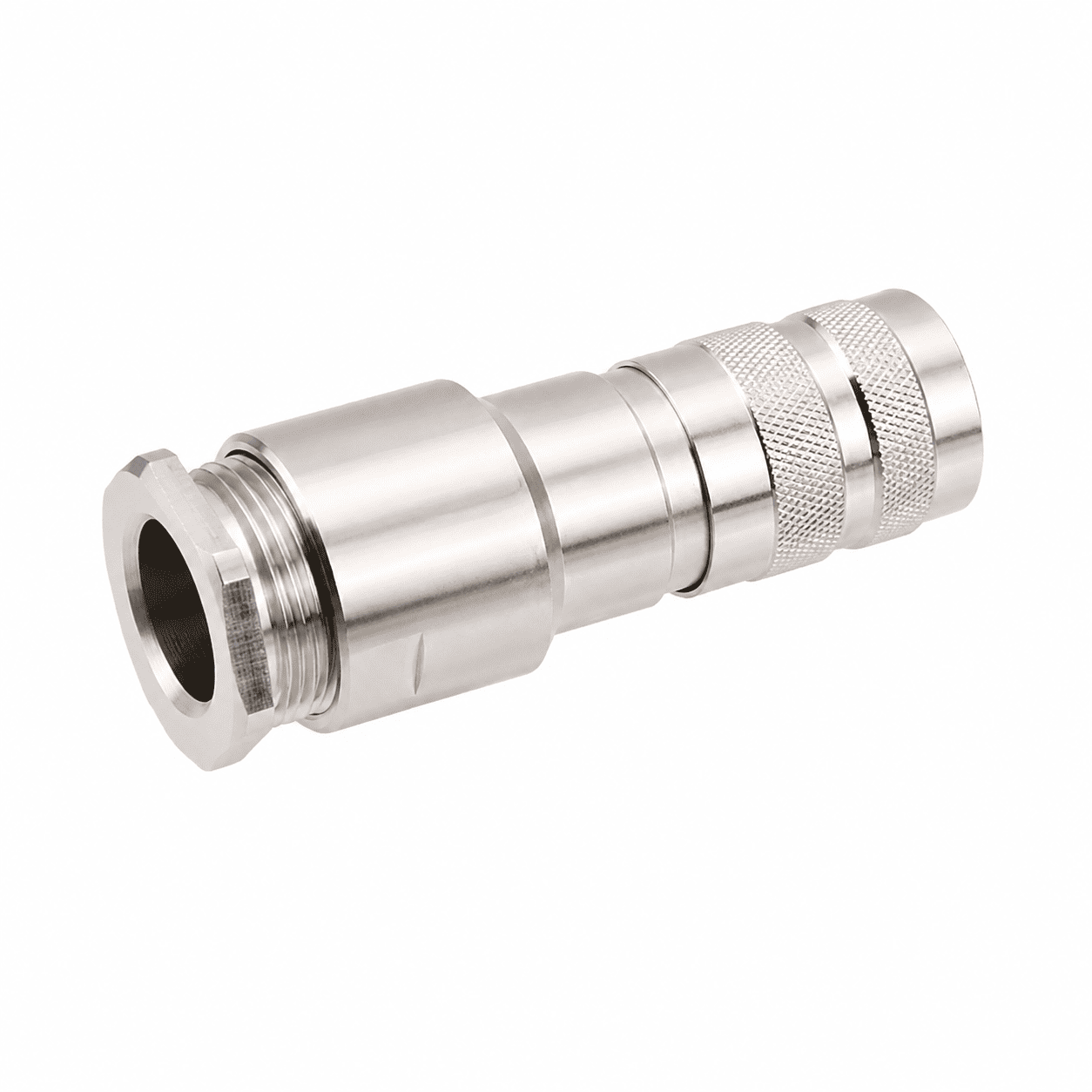 M16 Signal Type Straight Female Metal Assembled Plug – Solder