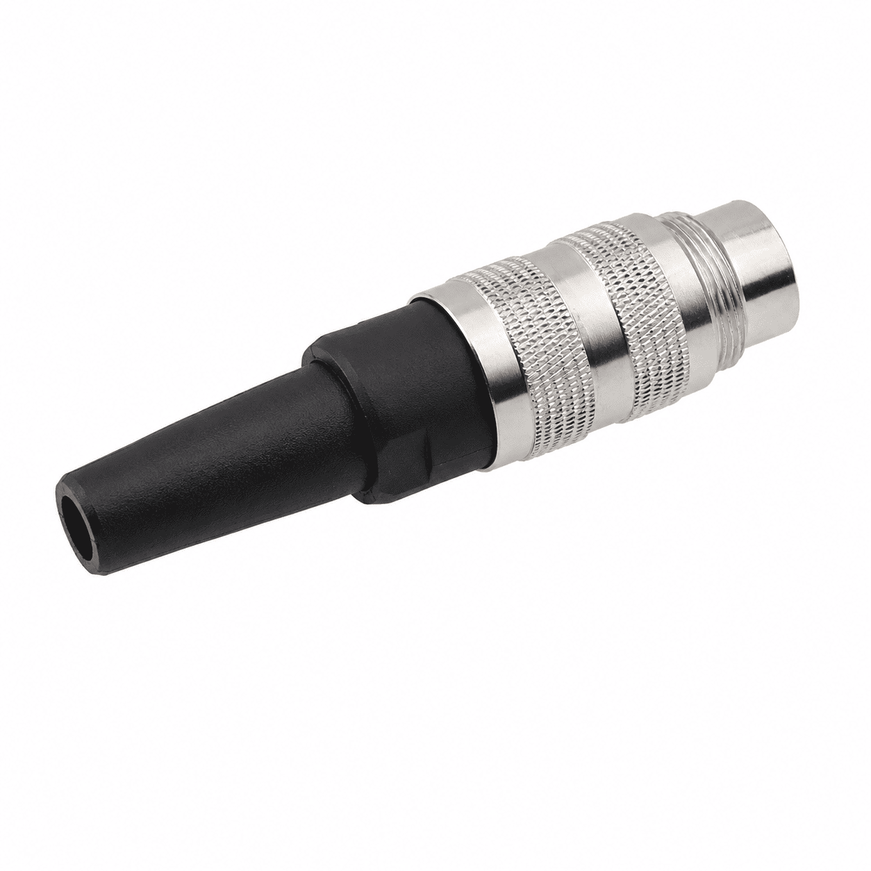 M16 Signal Type Straight Male Plastic Assembled Plug – Solder