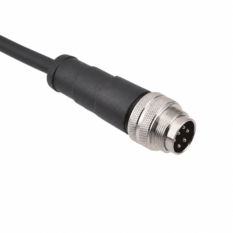 M16 Signal Type Straight Male Overmolded Plug
