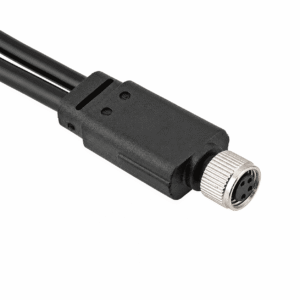 M8 Signal Type 1 Female to 2 Female Overmolded Plug