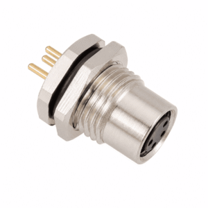 M8 Signal Type Back Mount Female Socket – PCB M11×1