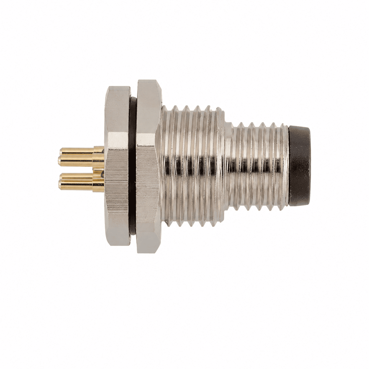 M8 Signal Type Back Mount Male Socket – PCB M11×1