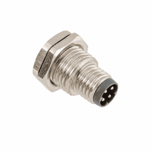 M8 Signal Type Back Mount Male Socket – PCB M11×1