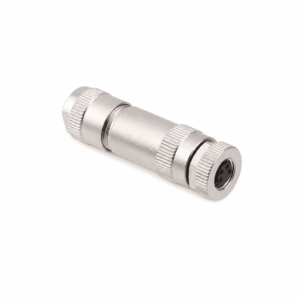M8 Signal Type Straight Female Metal Assembled Plug – Screw Terminal