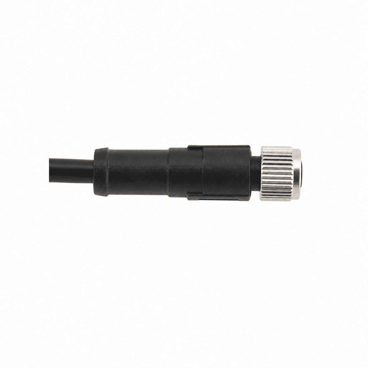 M8 Signal Type Straight Female Overmolded Plug