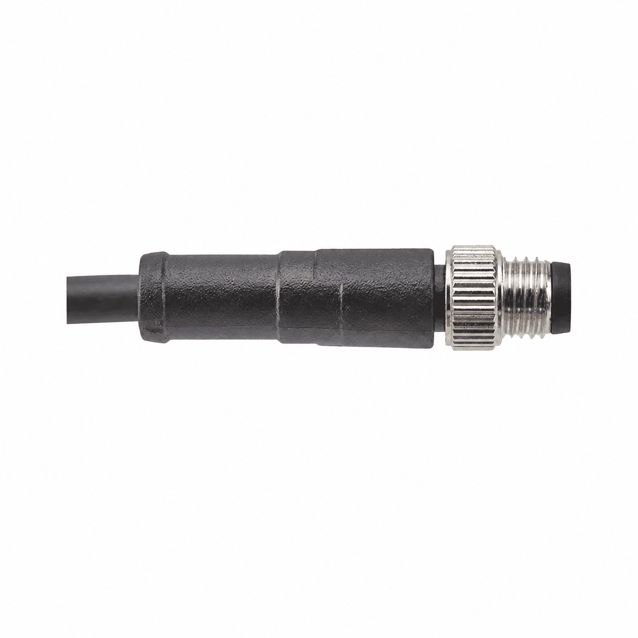 M8 Signal Type Straight Male Overmolded Plug