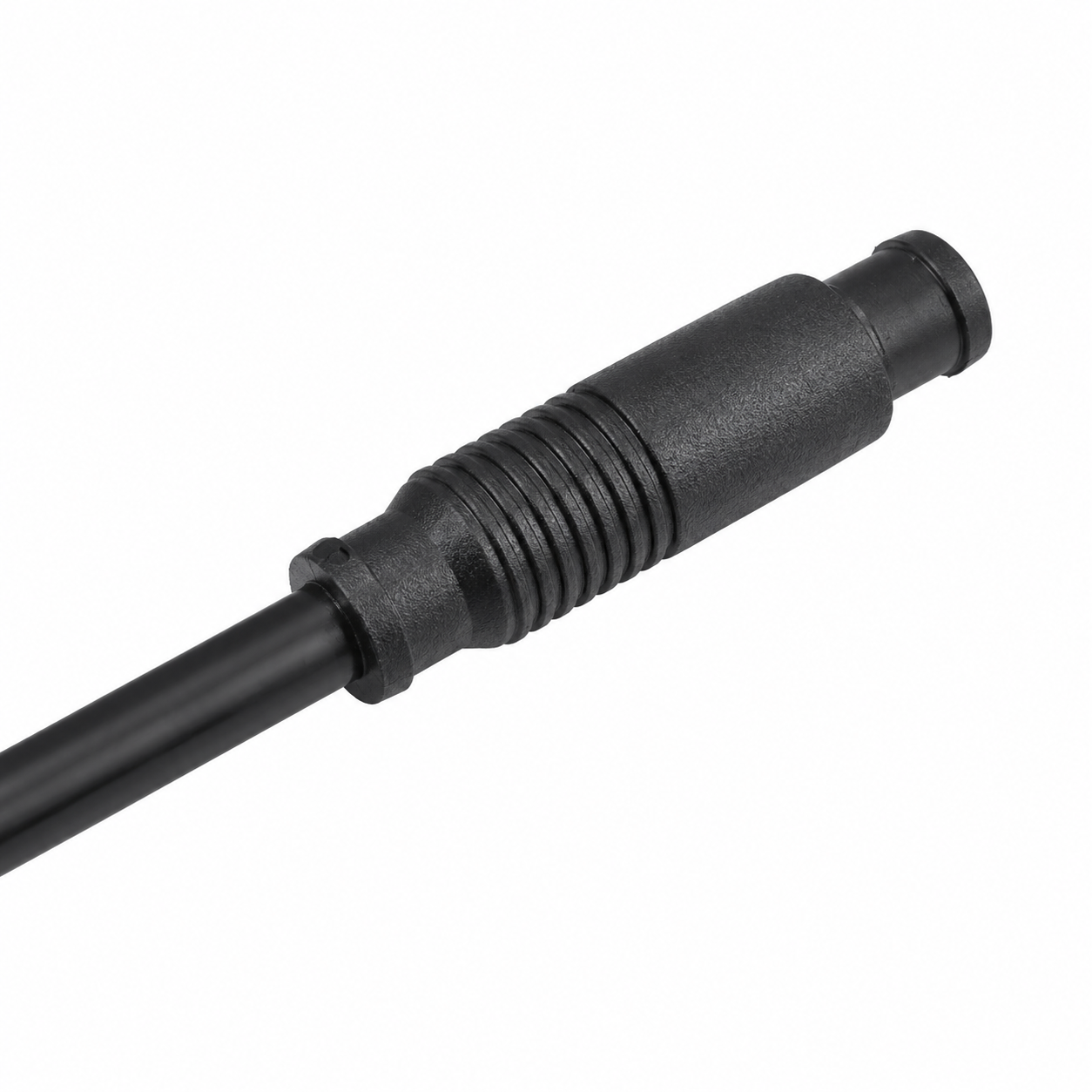 M8 Signal Type Straight Male Quick Insertion Overmolded Plug