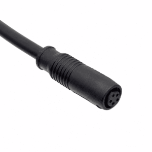 M8 Signal Type Straight Female Quick Insertion Overmolded Plug