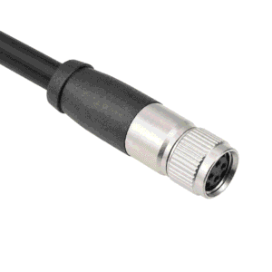 M8 Signal Type Straight Female Overmolded Plug – Damping