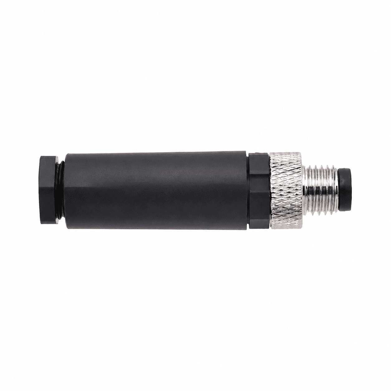 M8 Signal Type Straight Male Plastic Assembled Plug – Screw Terminal