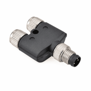 M8 Signal Type Y-Type 1 Male to 2 Female Plastic Adapter