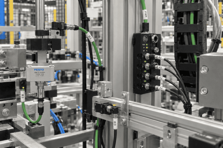 What is M8 connector used for?