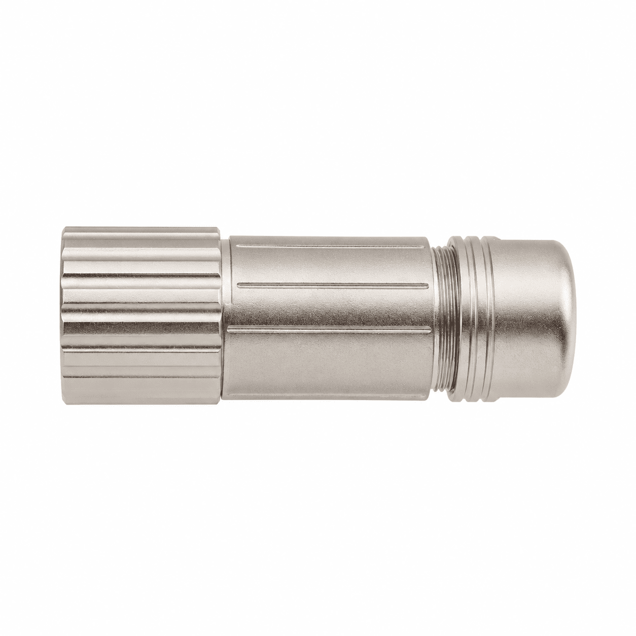 M23 Power Type Straight Female Metal Assembled Plug – Crimp