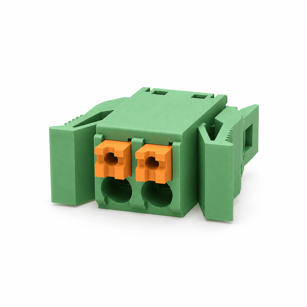 3.81mm Pitch 8A Push-In Spring Pluggable PCB Terminal Block